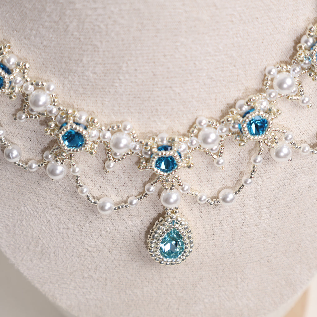 Gorgeous DongZhou Crystal Gemstone Necklace