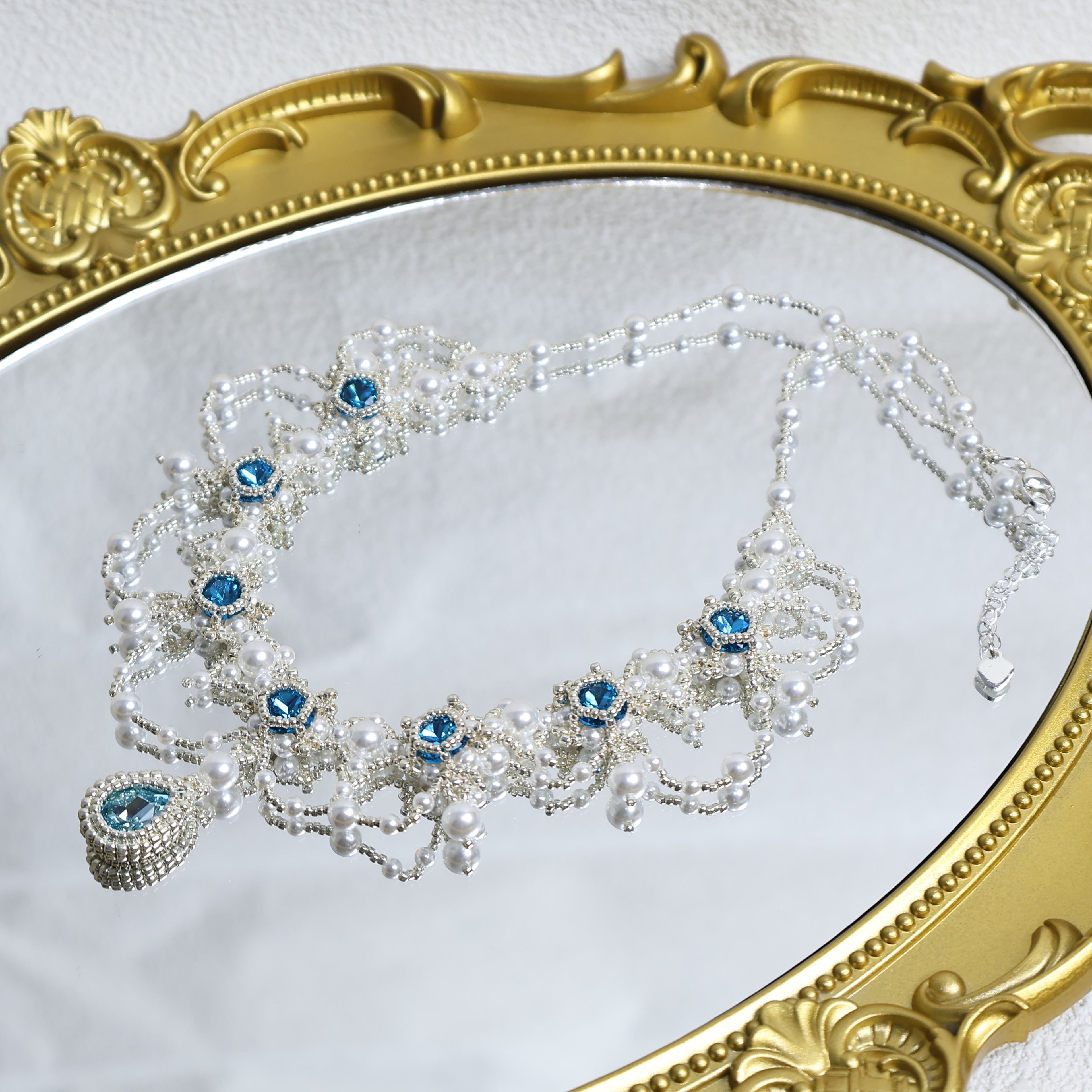 Gorgeous DongZhou Crystal Gemstone Necklace