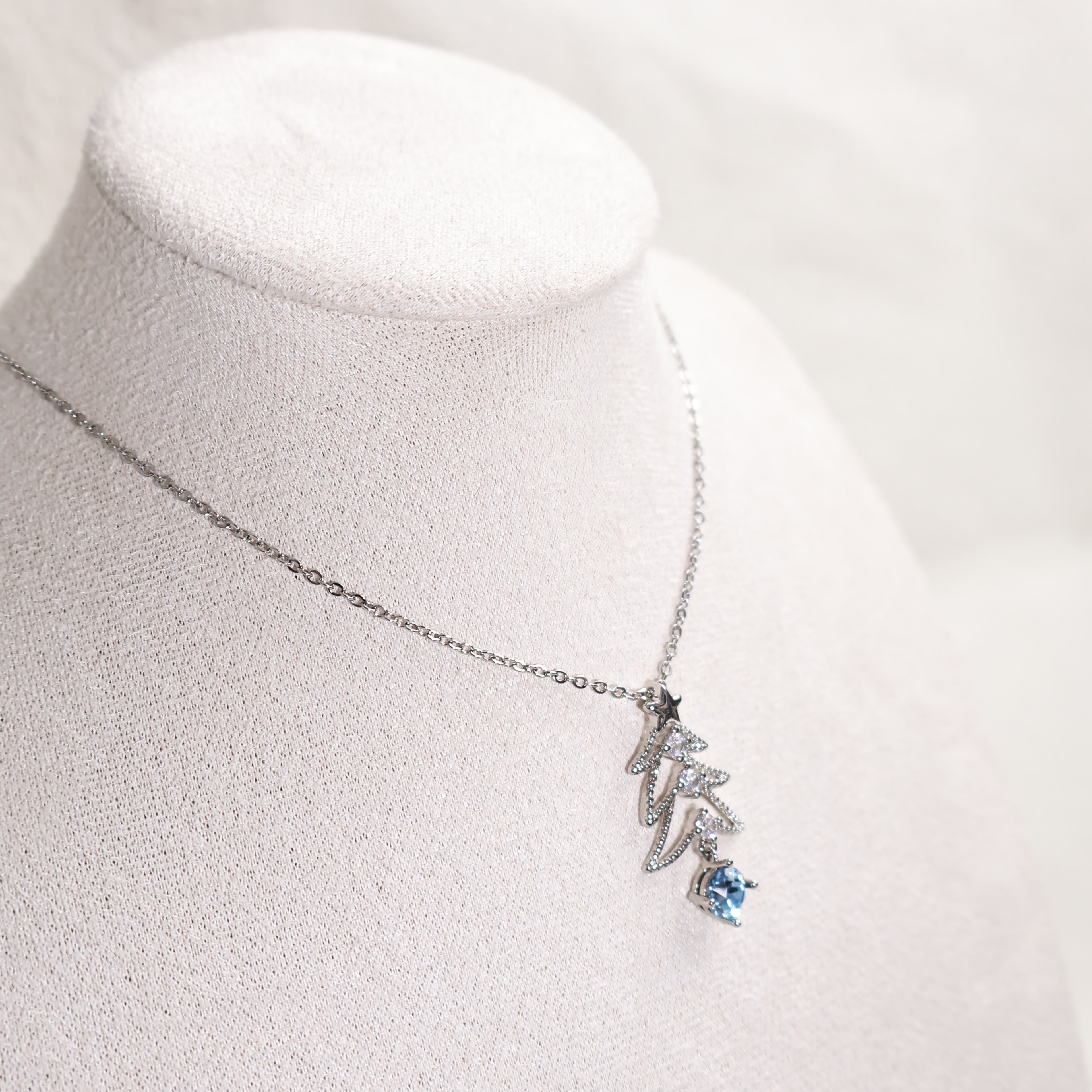 Christmas Tree Moissanite Necklace