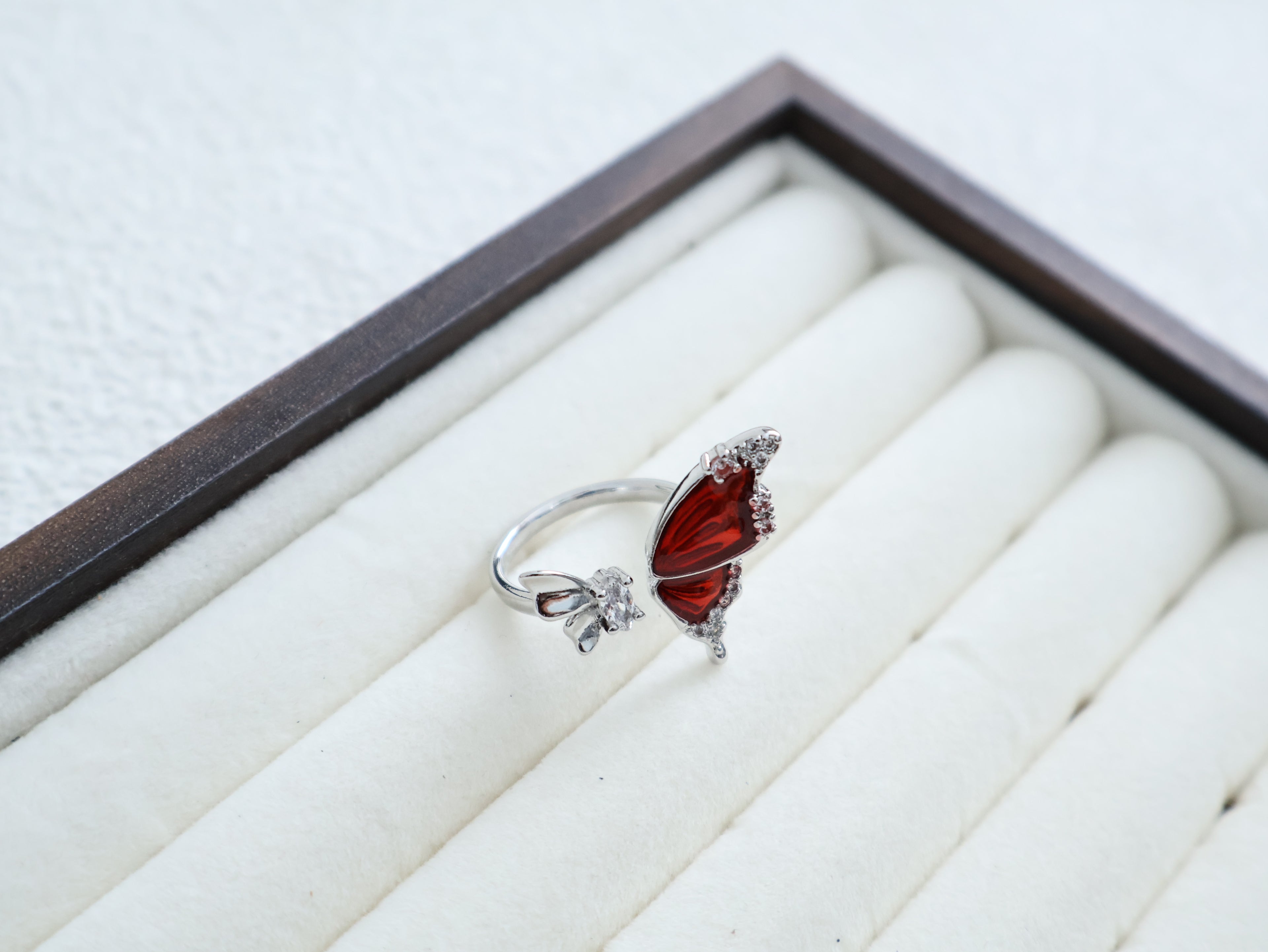 Butterfly Enamel Ring