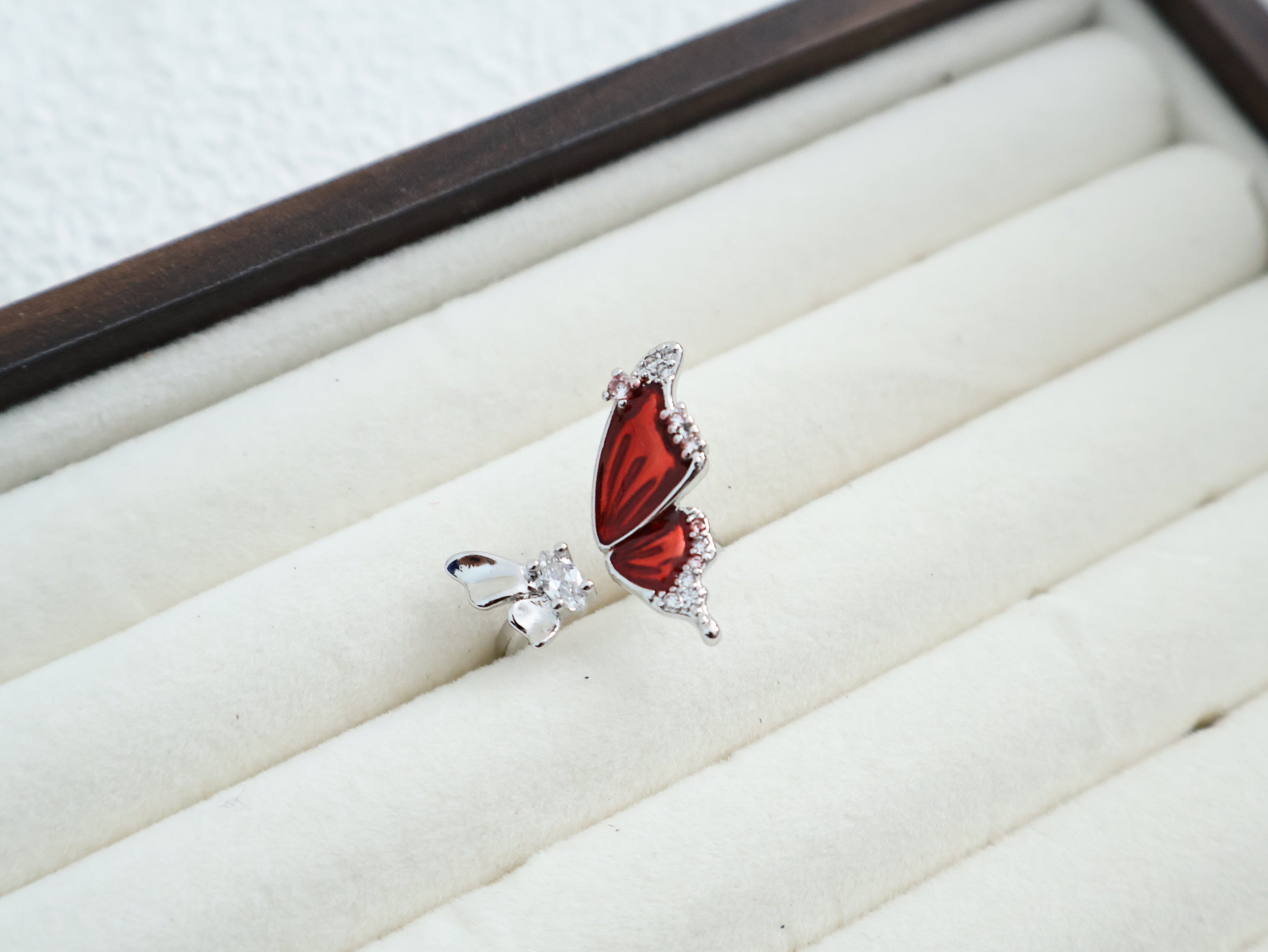 Butterfly Enamel Ring